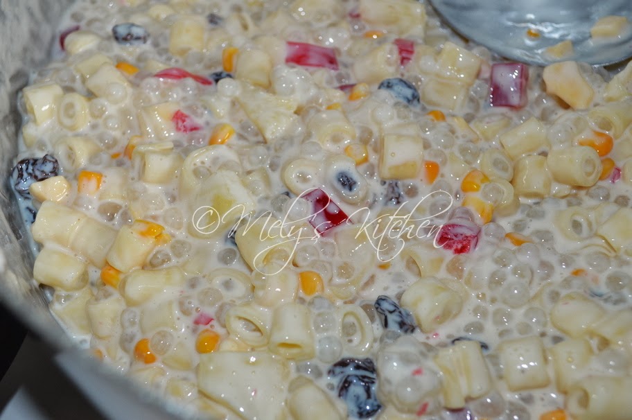 tapioca fruit salad