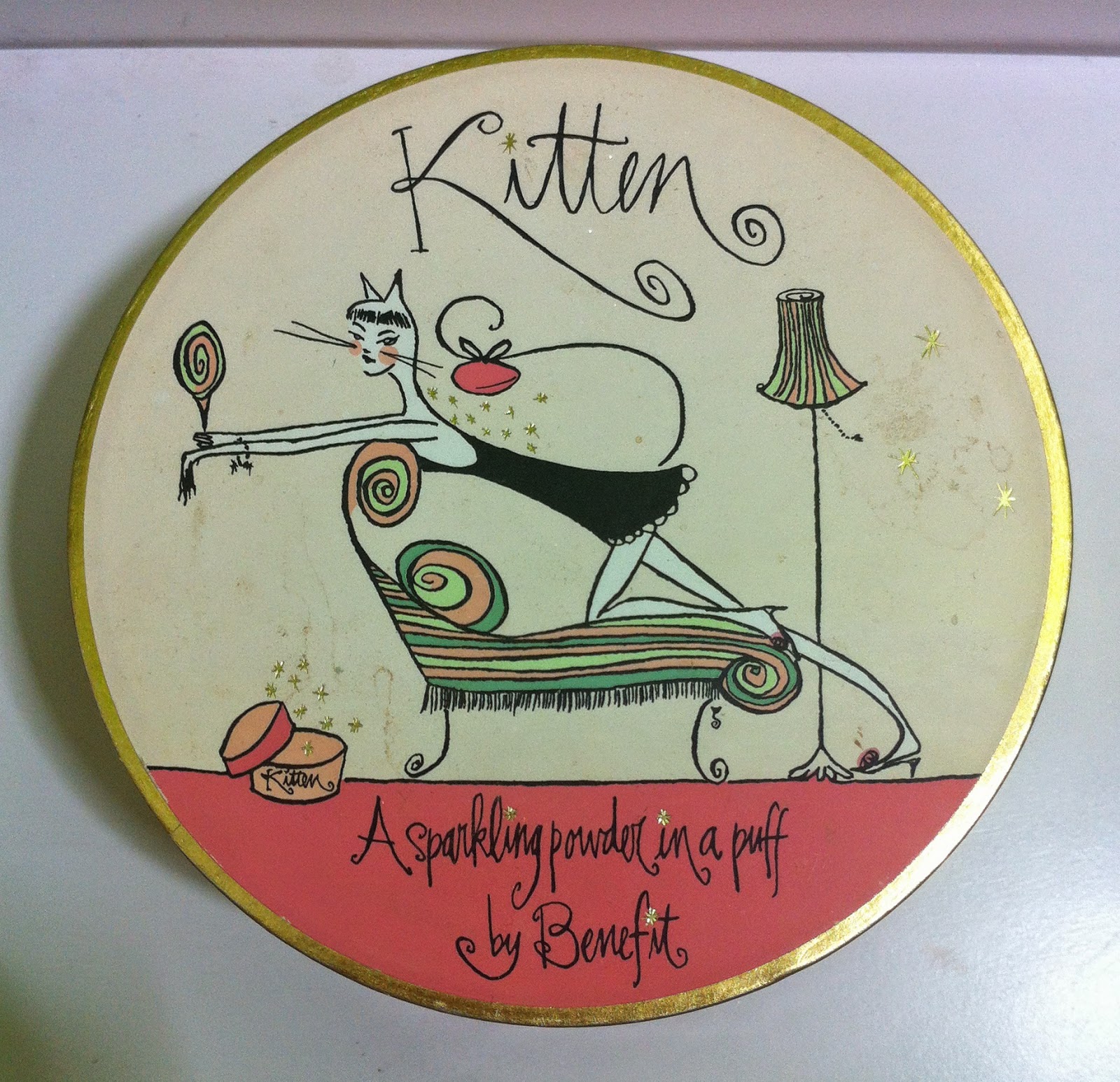 Nenta's Frivolity Throwback Thursday with Benefit Kitten