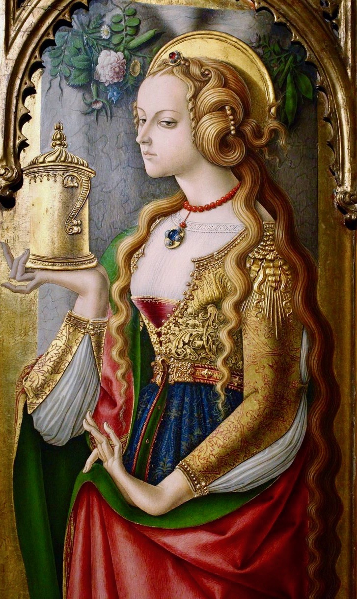 Saint Mary Magdalene, a more "human" example of faith.