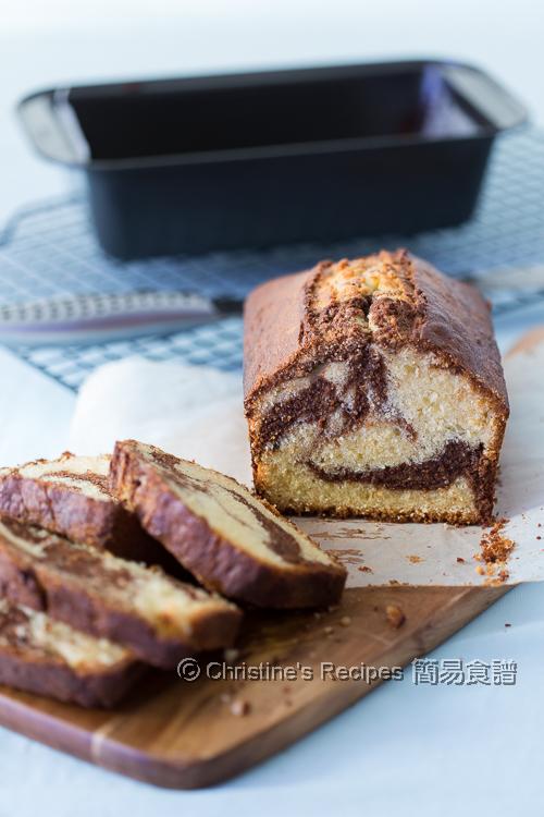 朱古力扭紋磅蛋糕 Chocolate Swirl Marble Pound Cake03