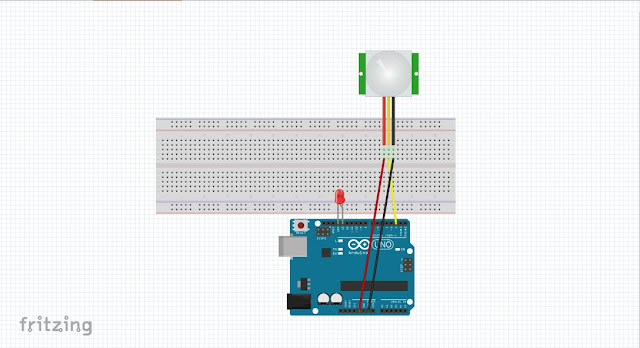 Arduino Beginner Experiments:Interfacing Arduino and Motion sensor
