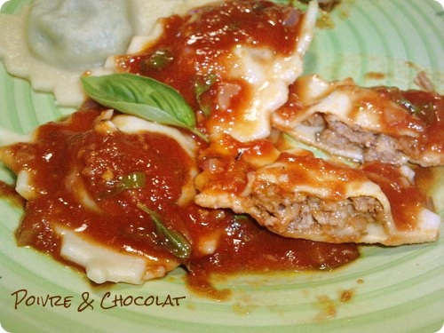 Raviolis maison à la viande hachée | Poivre et Chocolat