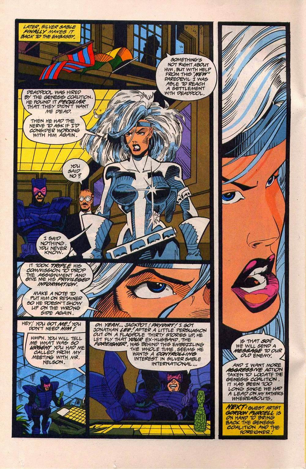 Read online Silver Sable and the Wild Pack comic -  Issue #23 - 18