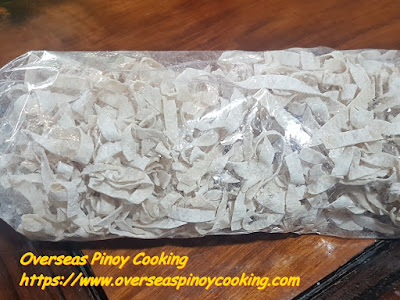 Flat Dried Vigan Miki Noodles Flat Dried Vigan Miki Noodles