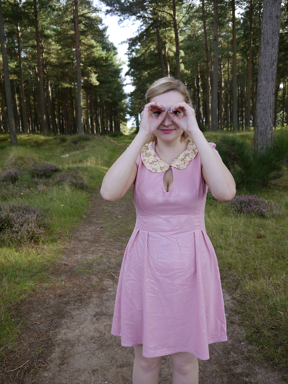 Moonrise Kingdom costume, fun fashion bloggers, colourful fashion, quirky fashion, wearable Halloween outfit, easy Halloween, Suzy Bishop, Wes Anderson style inspiration, Tentsmuir National Nature Reserve, Tayport photoshoot,