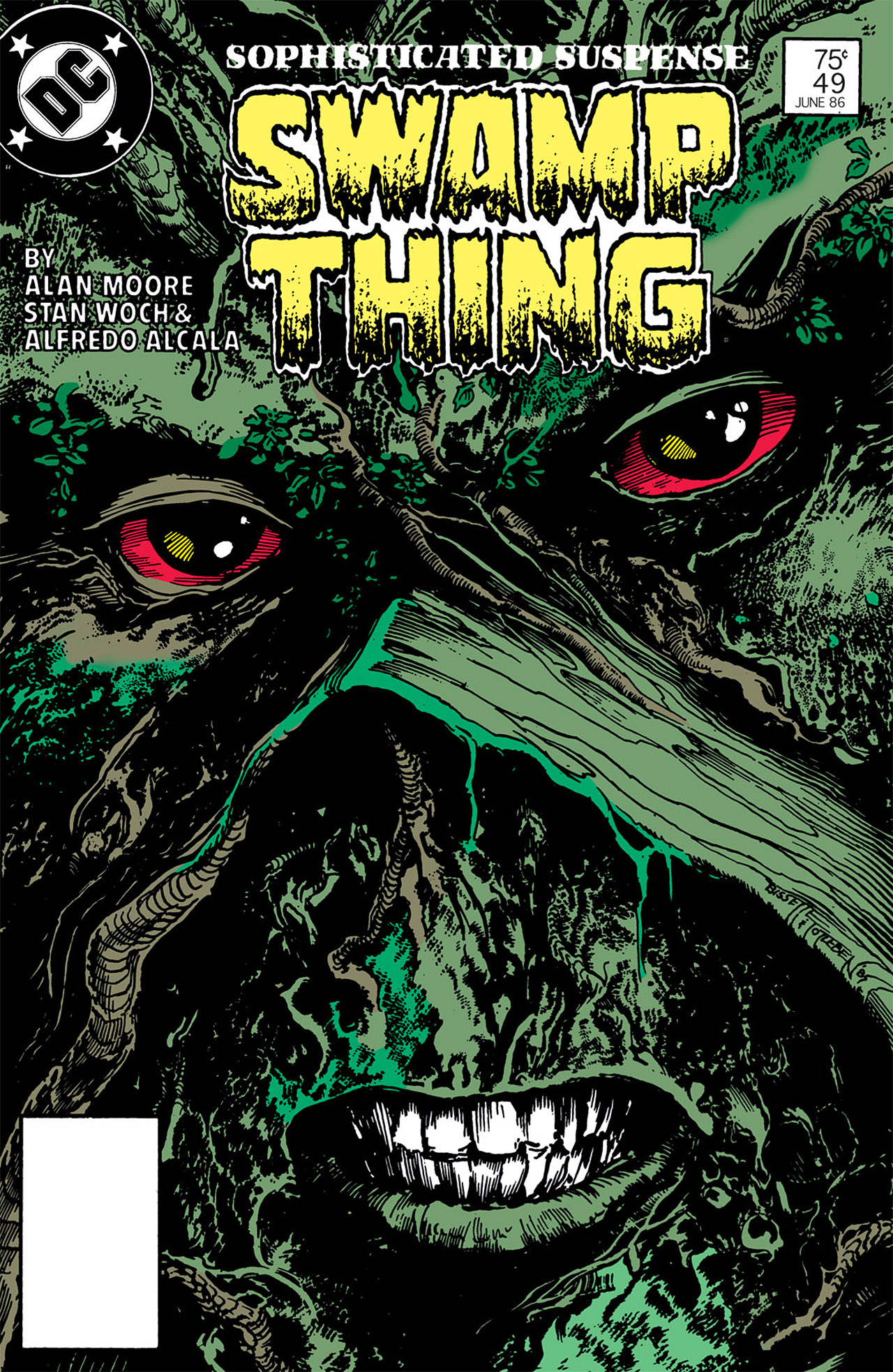 Read online Swamp Thing (1982) comic -  Issue #49 - 1