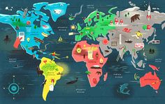 world map hd