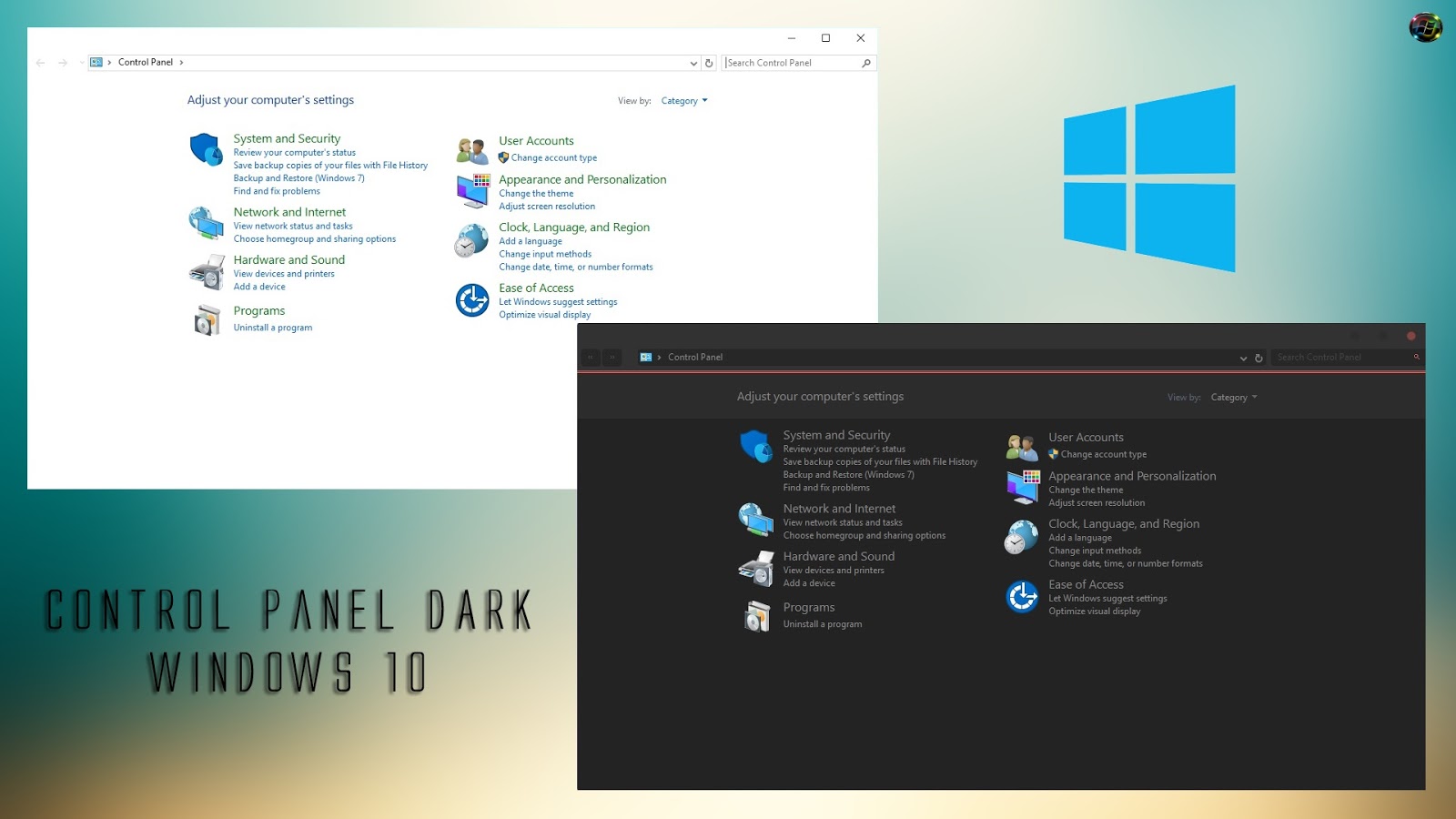 windows 10 control panel look like windows 7 windows 10 control panel look like windows 7