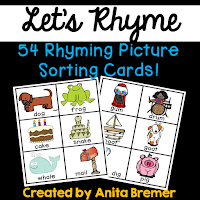 Mrs. Bremer's Class: Rhyming Activities Round Up
