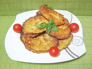 Chiftelute din dovlecei cu cascaval