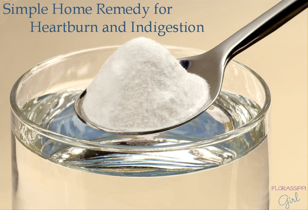 Florassippi Girl Simple Home Remedy for Heartburn and Indigestion