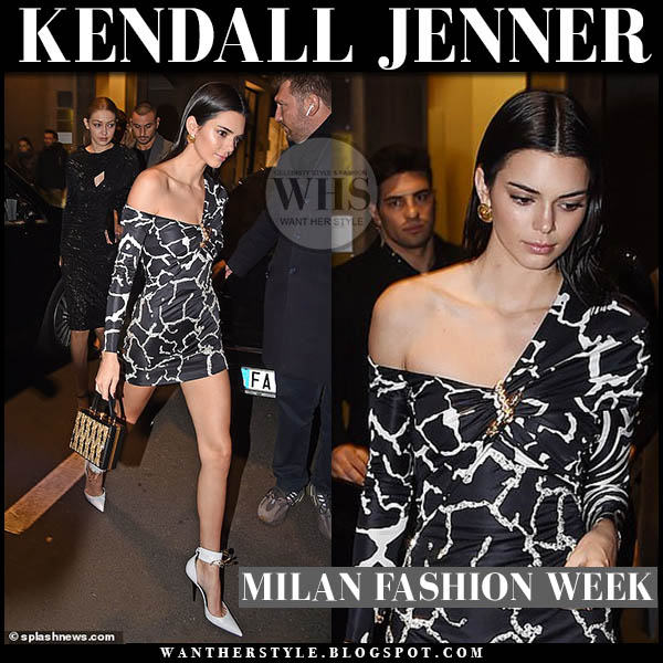 kendall versace dress