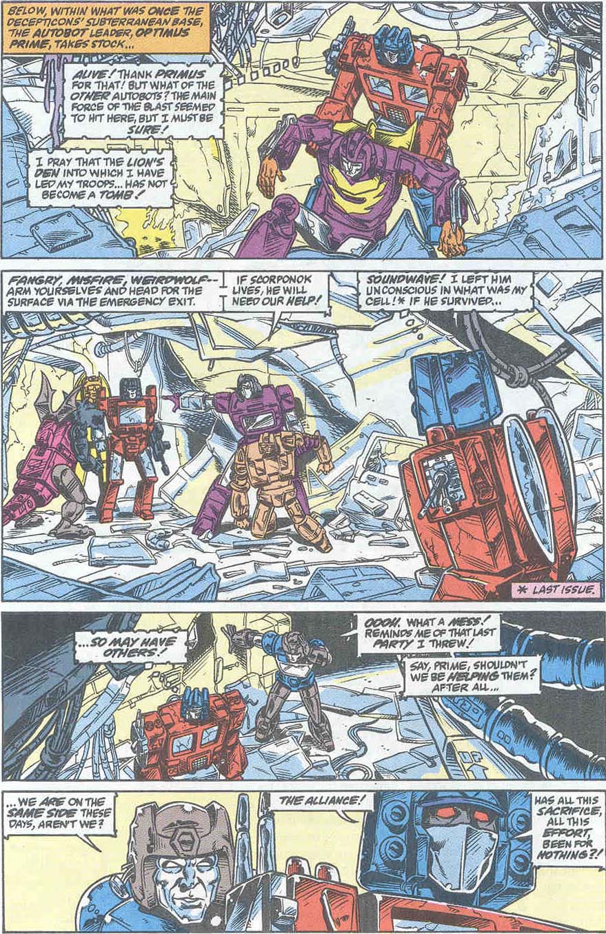 Read online The Transformers (1984) comic -  Issue #72 - 6