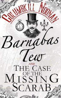 Book Showcase: Barnabus Tew and the Case of the Missing Scarab by Columbkill Noonan