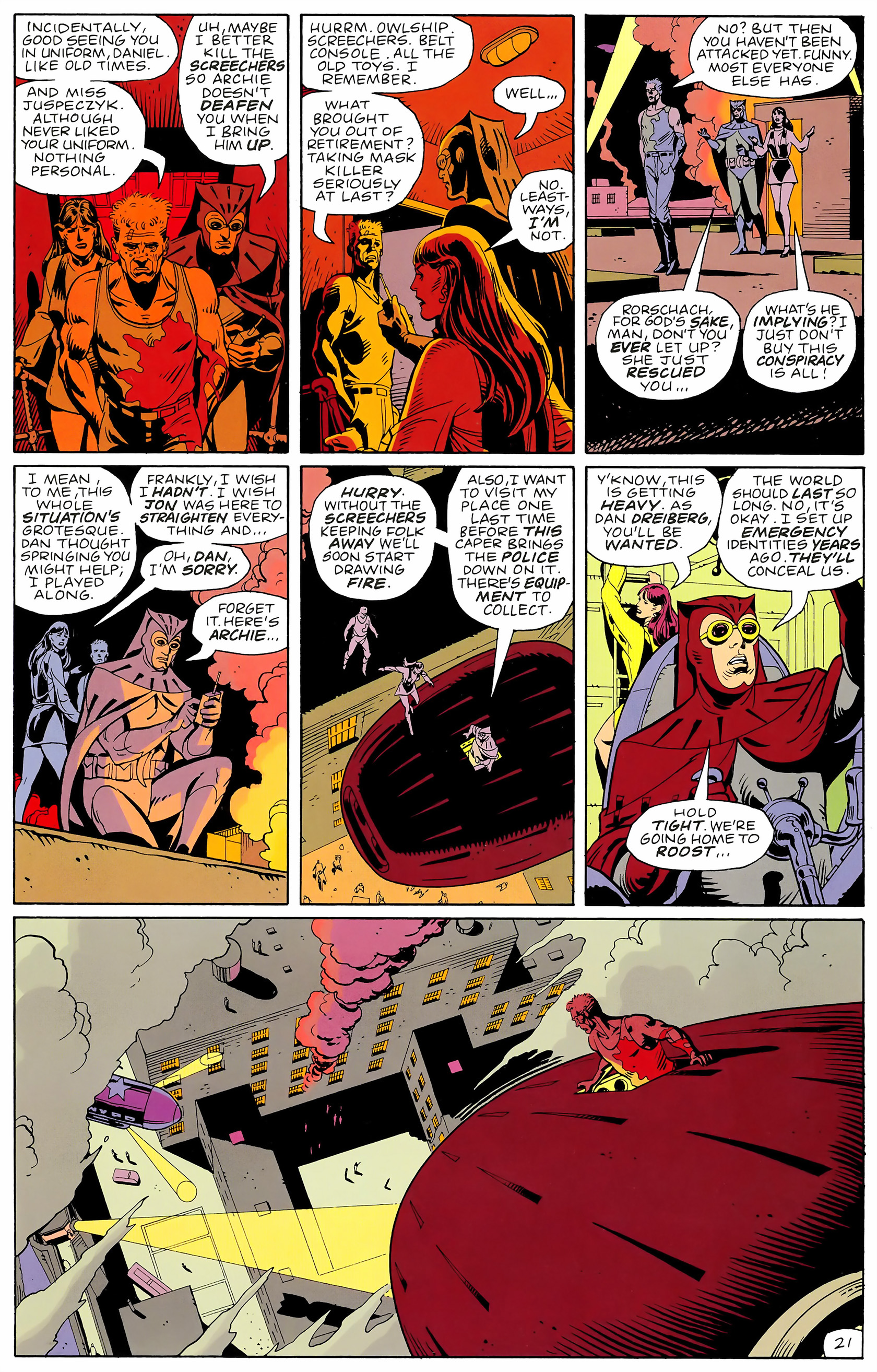 Read online Watchmen comic -  Issue #8 - 23