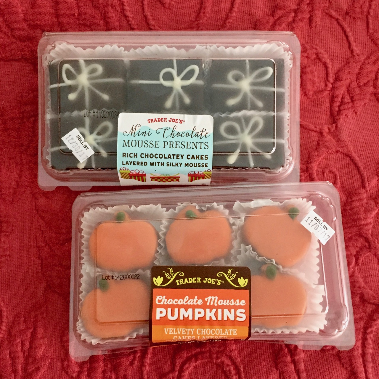 A Proper Bostonian Trader Joe S Chocolate Mousse Cakes