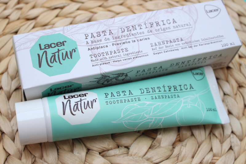 Nueva pasta dentífrica: Lacer Natur
