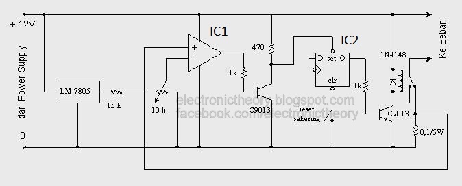 12VDC Electronic Fuse Circuit