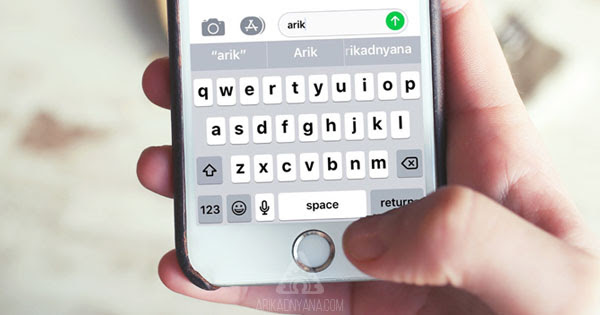 Cara Menghilangkan Prediksi Kata Pada Keyboard iPhone dan iPad