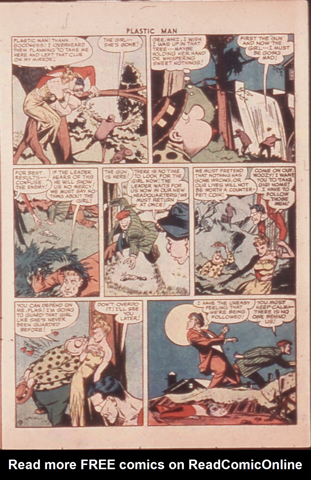 Read online Plastic Man (1943) comic -  Issue #59 - 11