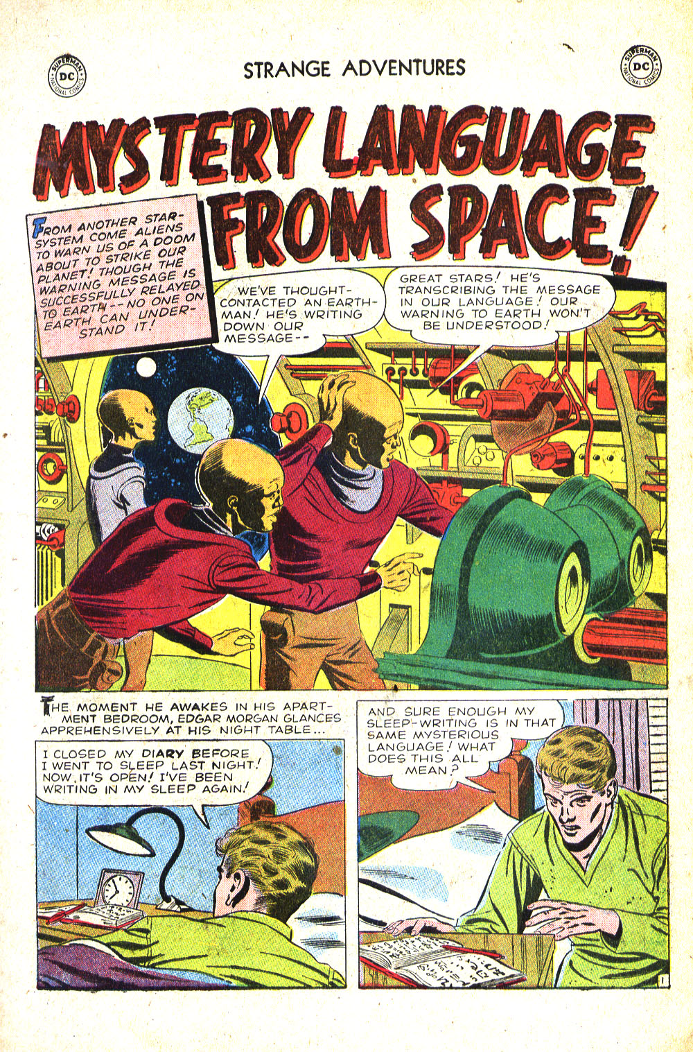 Read online Strange Adventures (1950) comic -  Issue #87 - 11