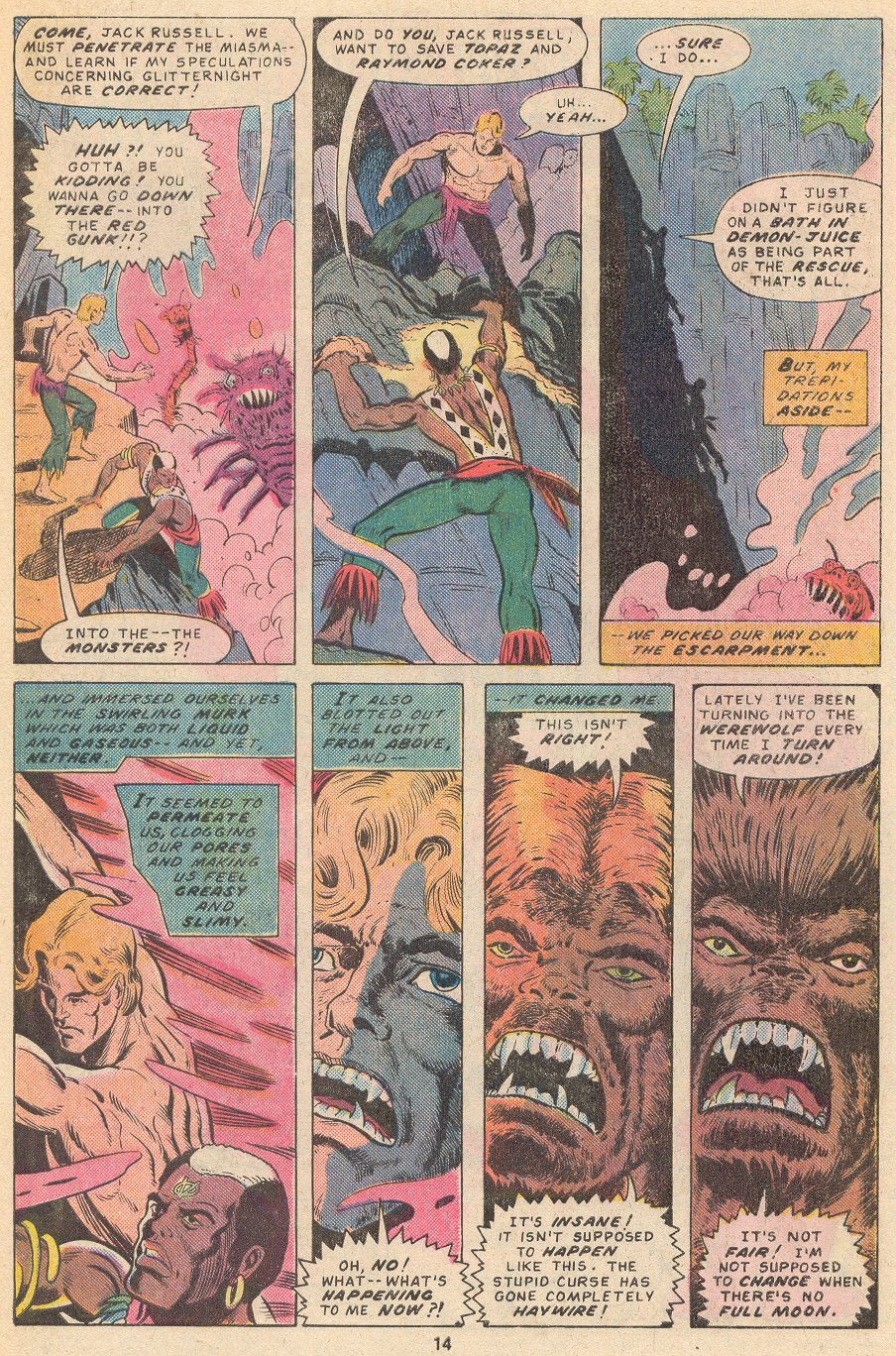 Read online Werewolf by Night (1972) comic -  Issue #40 - 9