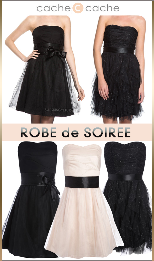 cache cache robe bustier