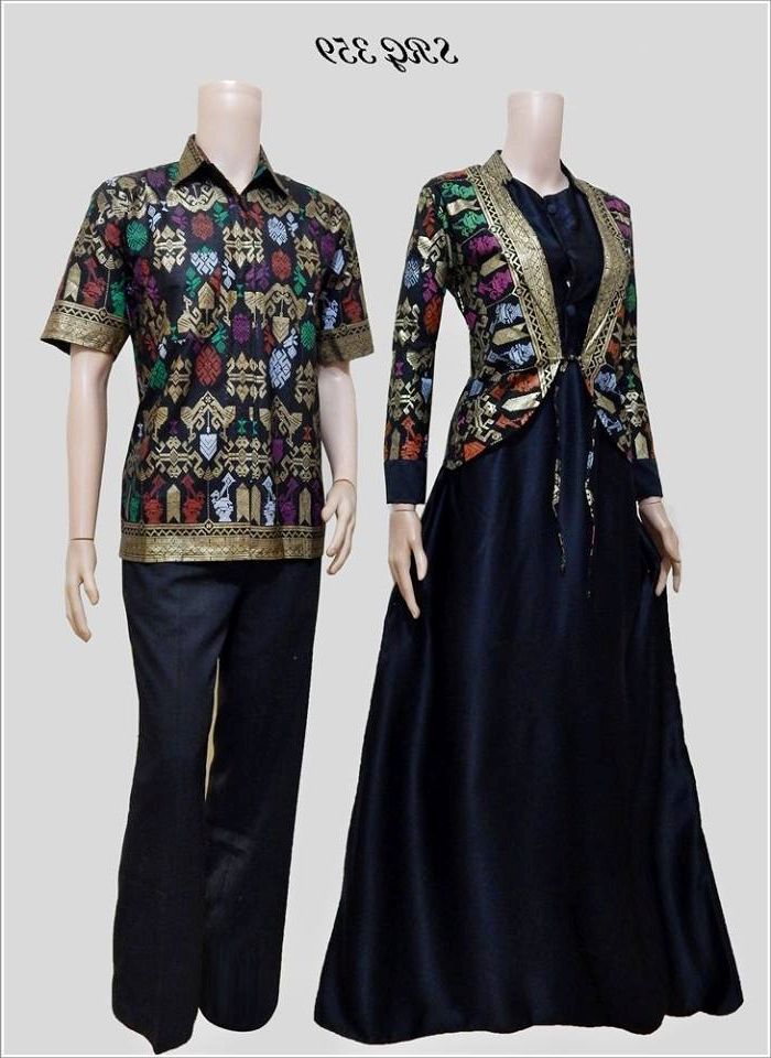 Inspirasi 53 Desain Batik Couple Modern