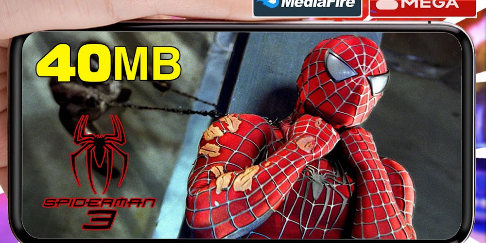 تحميل لعبة Spider Man 3 للاندرويد Ppsspp بحجم صغير 40mb من ميديا فاير
