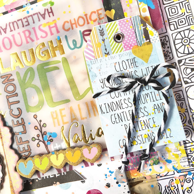 Be Led By Your Dreams Scrapbook Layout by Angela Tombari using BoBunny Faith Collection Be Led By Your Dreams Scrapbook Layout by Angela Tombari using BoBunny Faith Collection