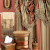 living room interior design: decorating curtains with your hand 