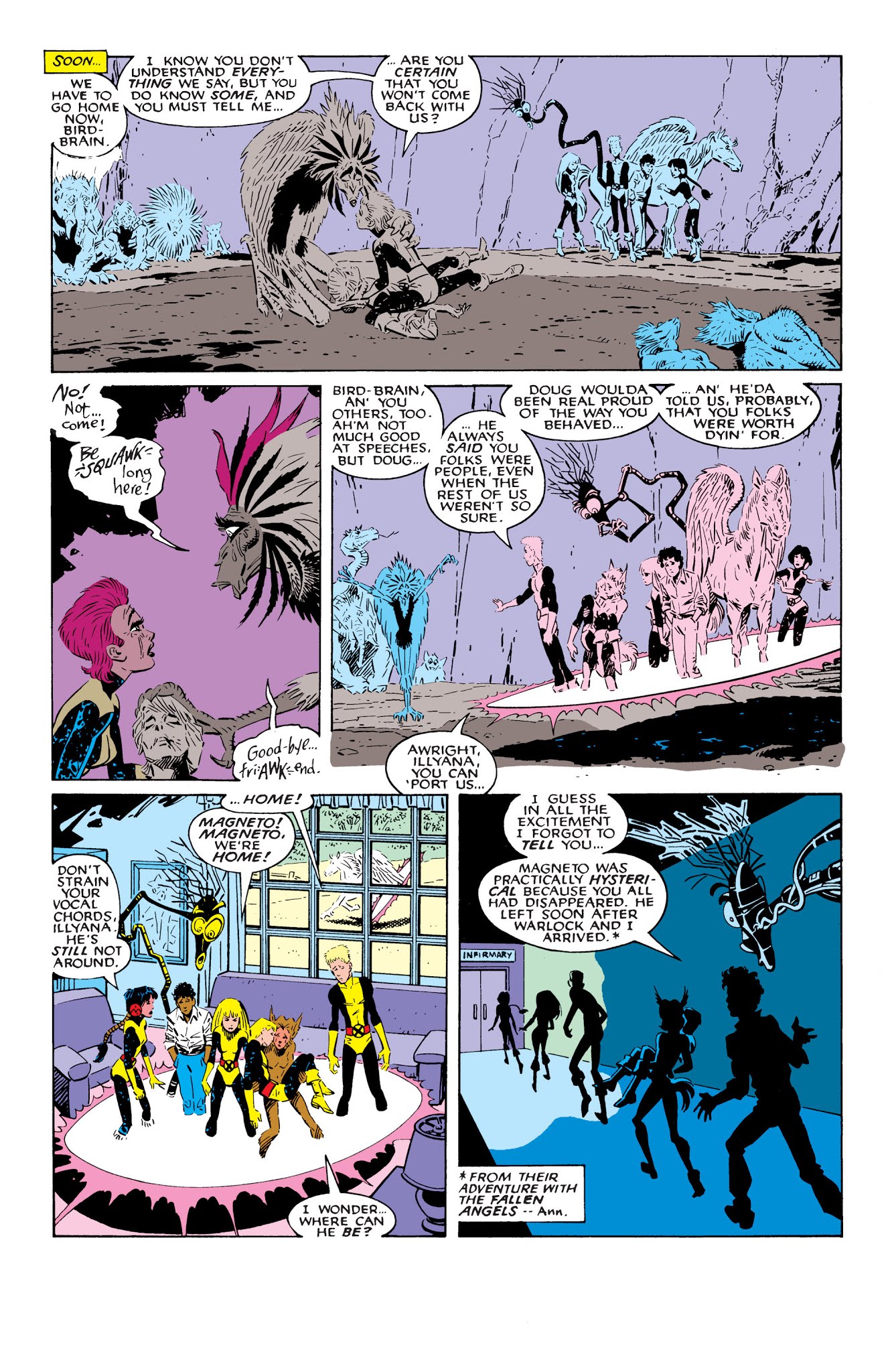 Read online X-Men: Fall of the Mutants comic -  Issue # TPB 1 (Part 4) - 98