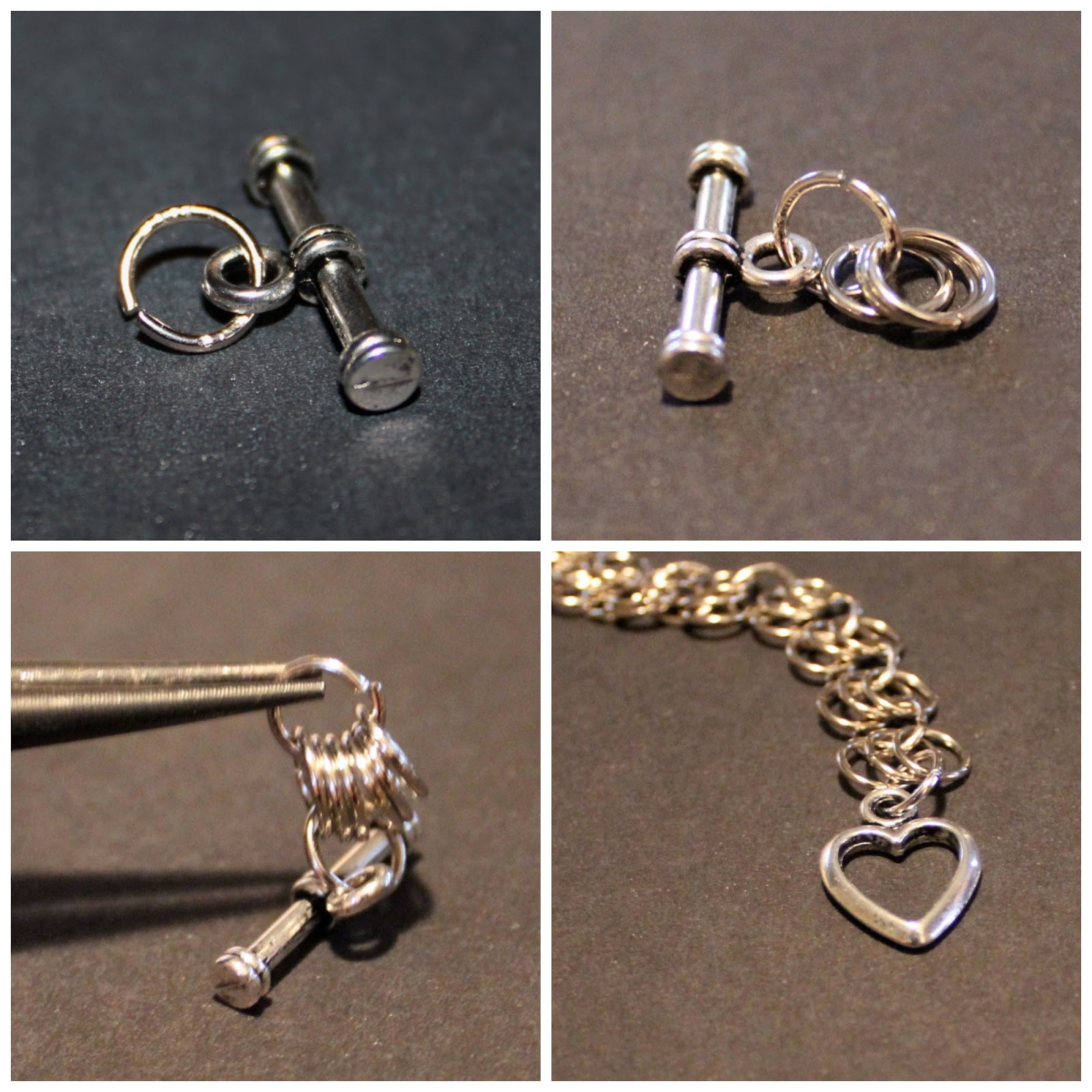 DIY Chain Bracelet Tutorial Dana Renee {Style}