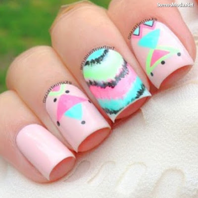 Uñas decoradas faciles para niñas Uñas decoradas faciles para niñas