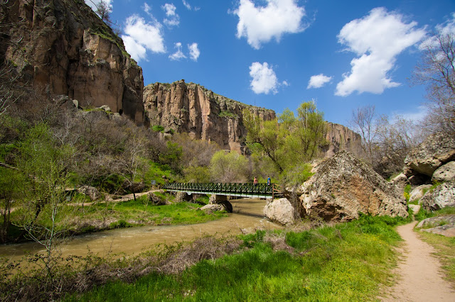 Ihlara valley in Cappadocia