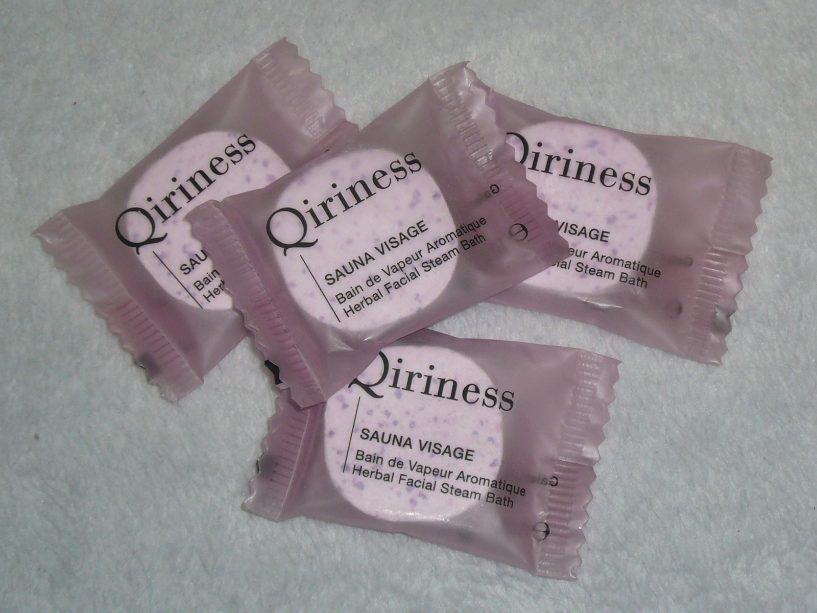 QIRINESS pastilles Sauna Visage, détox et détente