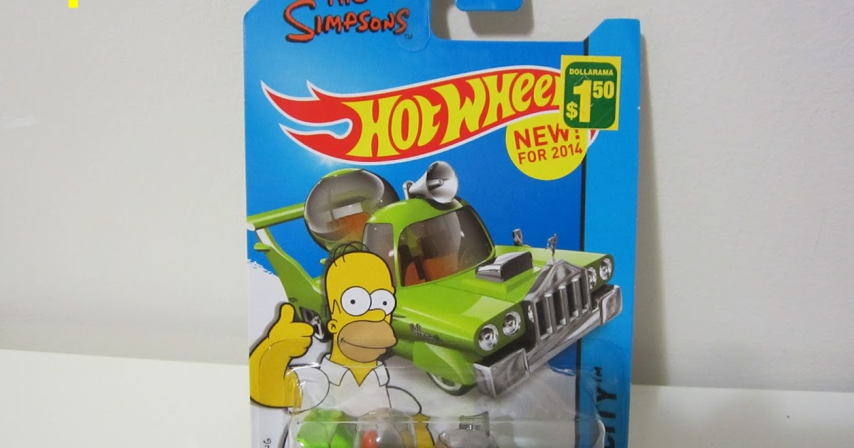 Piper2381 The Homer Hot Wheels Toy Car