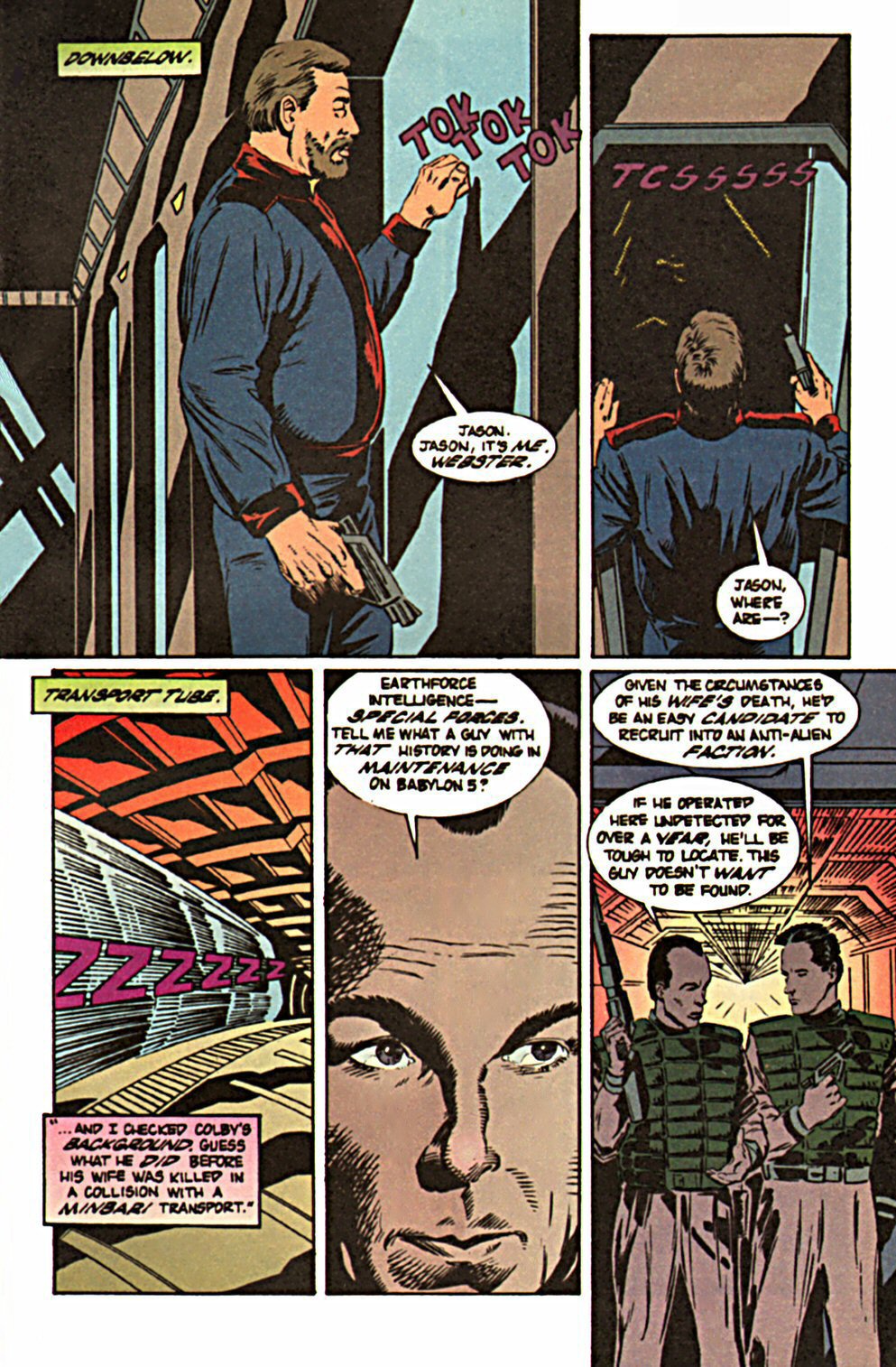 Read online Babylon 5 (1995) comic -  Issue #4 - 17