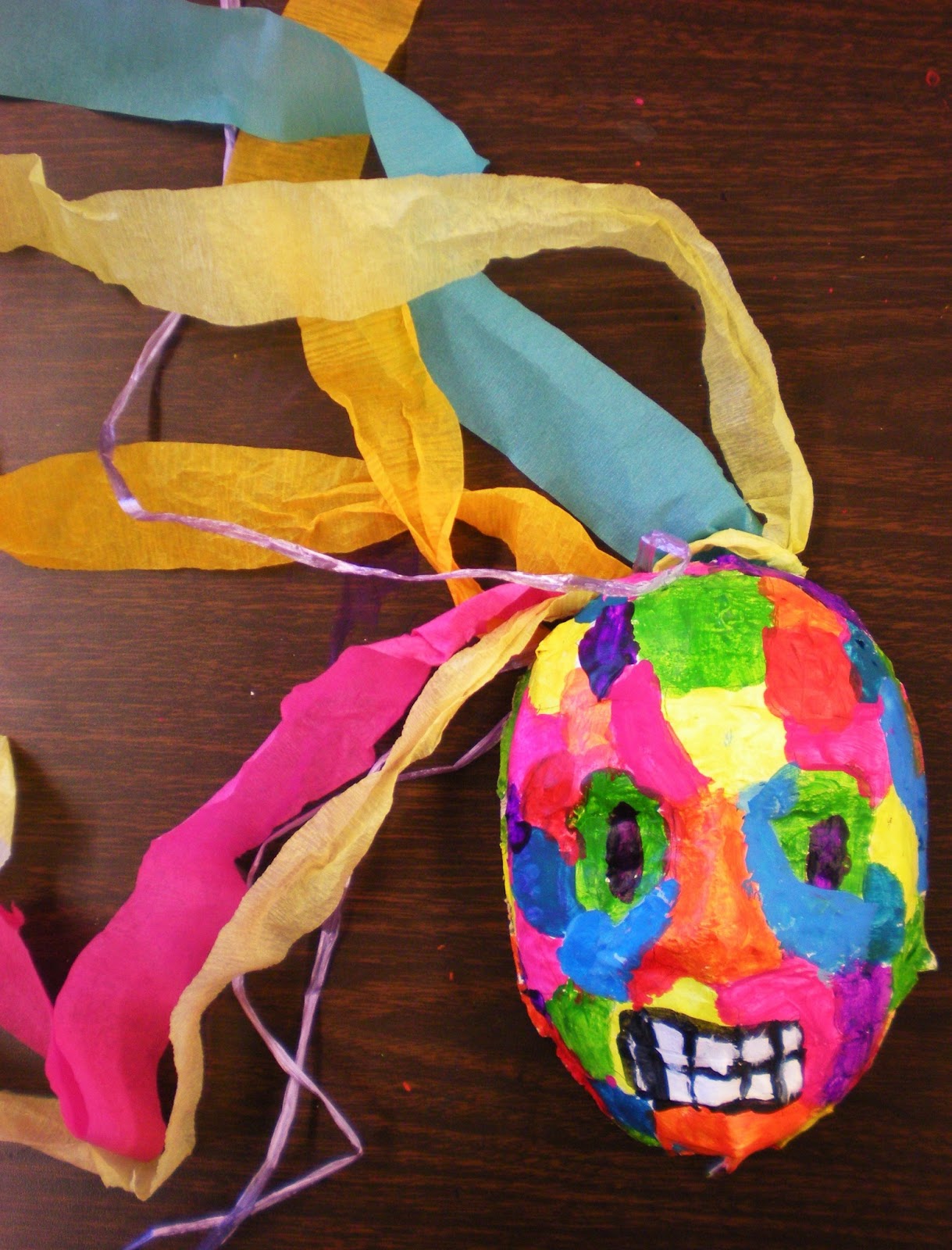 Miss M's Art Room 8th Grade Paper Mache Masks