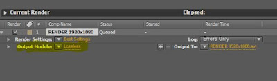 After Effects Render Settings
