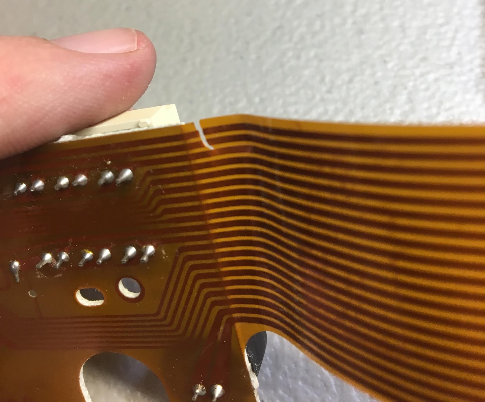 FM Towns 20F Repair Notes