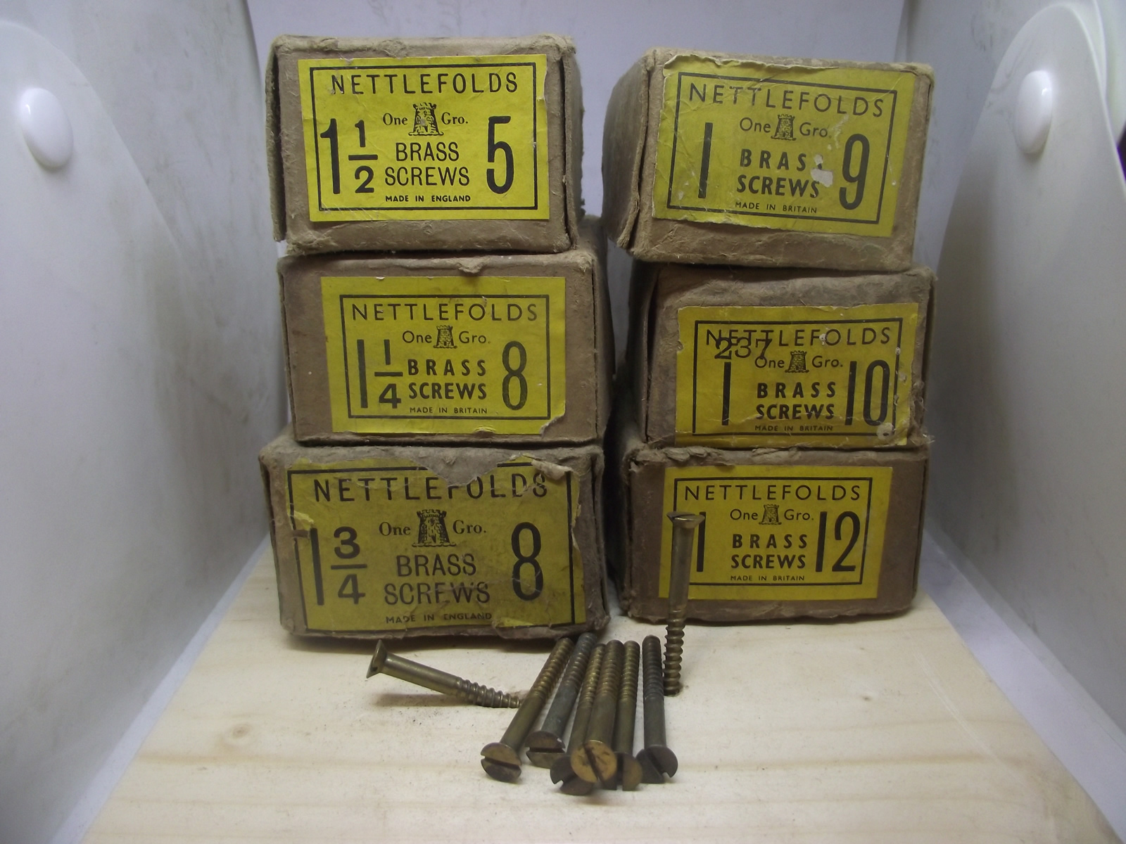 David Barron Furniture Fine Quality Slotted Screws