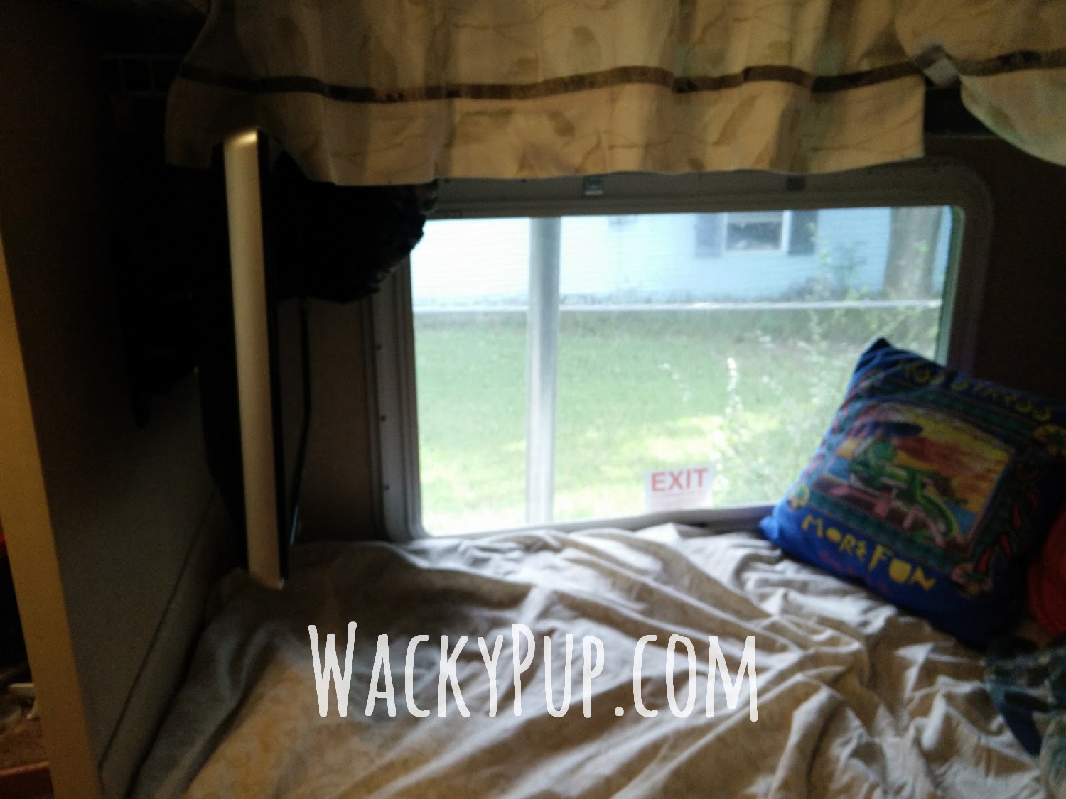 Wacky Pup How to Mount a TV on a Camper Wall DIY with Invisible