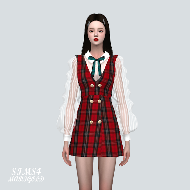 Female Suspender Short Mini Skirt The Sims 4 _ P1 - SIMS4 Clove share ...