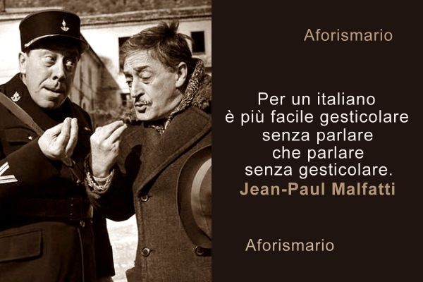 Aforismi, frasi e citazioni sulla Gestualità
