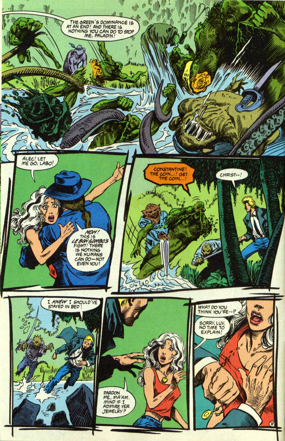 Swamp Thing (1982) Issue #115 #123 - English 9