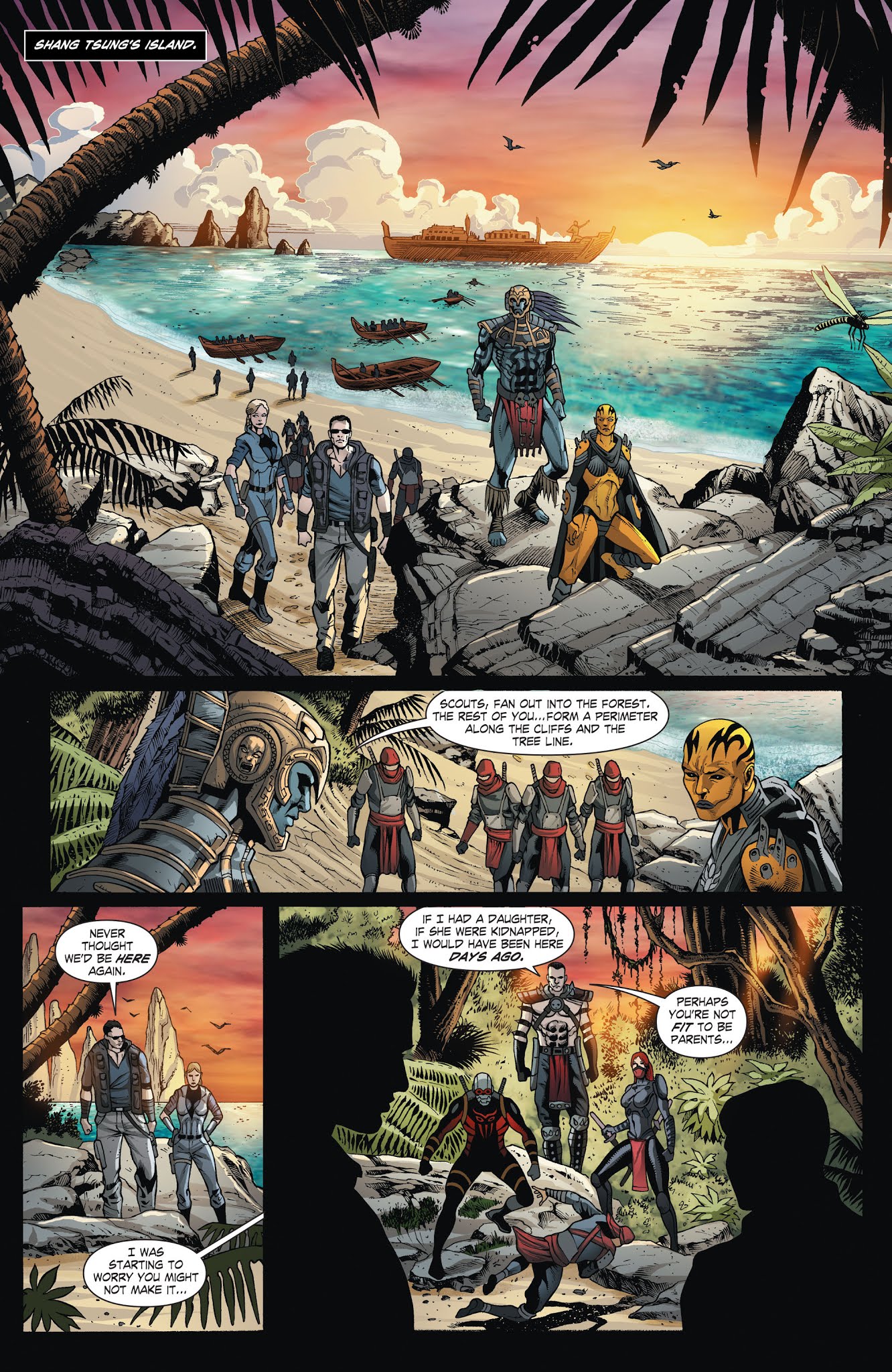 Read online Mortal Kombat X [I] comic -  Issue # _TPB 2 - 127