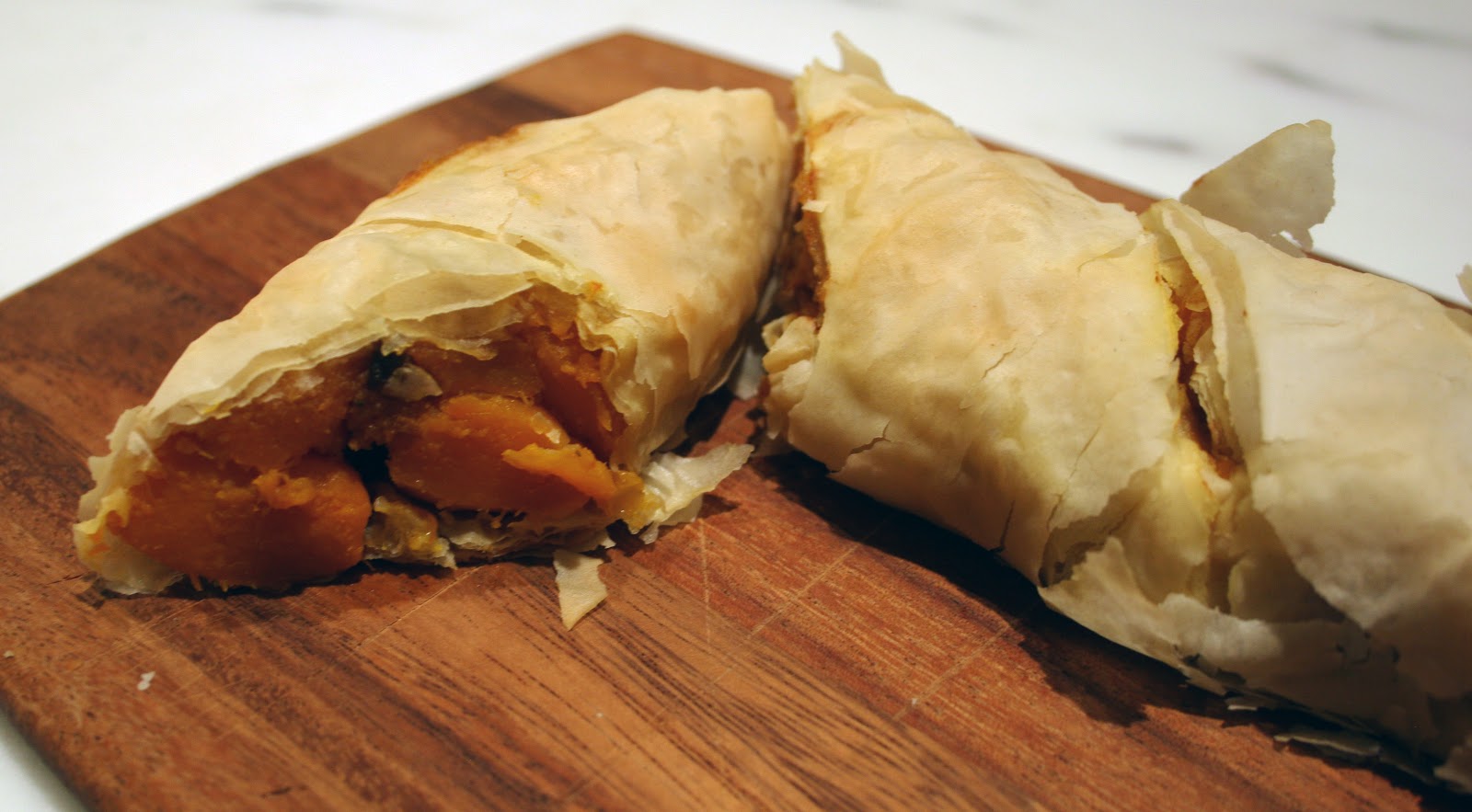 The Sensual Vegetable Vegan Baklava & Squash Puff Pastry