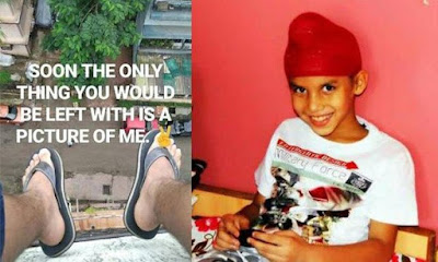 The Blue Whale Deadly Game Challenge’13-year-old Parth Singh