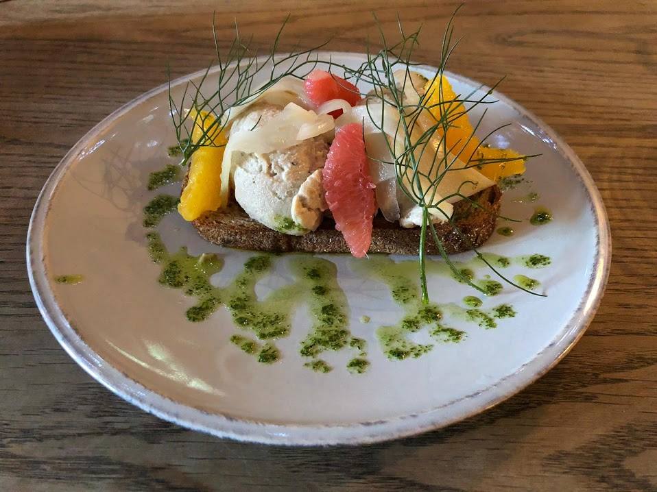 St Mary's Inn Stannington | Saturday Lunch Menu Review (with kids) - mackerel pate on sourdough